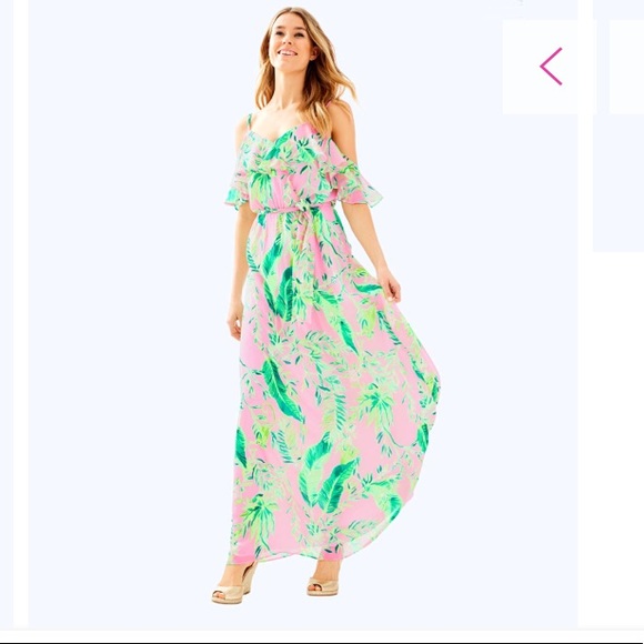 lilly pulitzer zadie maxi